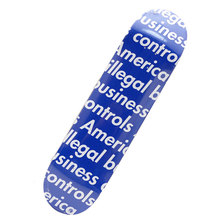 Supreme Illegal Business Skateboard BLUE画像
