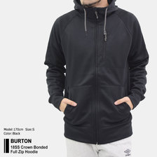 BURTON 18SS Crown Bonded Full Zip Hoodie 165381画像