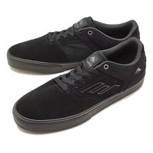Emerica REYNOLDS LOW VULC BLACK/BLACK/GREY画像