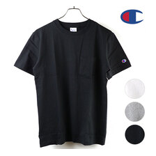 Champion SHORT SLEEVE POCKET T-SHIRT C3-M349画像