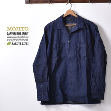 MOJITO ABSINTHE SHIRT Bar.2.0 8oz MILITARY DENIM 2082-1104画像