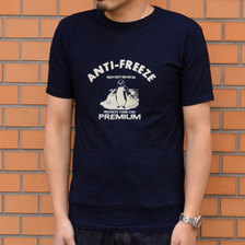 UES ANTI FREEZE インディゴ Tシャツ 651844画像