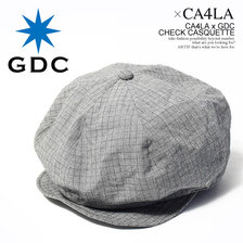 CA4LA &times; GDC CHECK CASQUETTE C36002画像