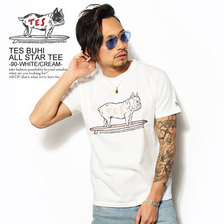 The Endless Summer TES BUHI ALL STAR TEE -90-WHITE/CREAM- FH-8574314画像