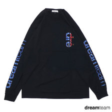 DREAM TEAM 80S LOGO L/S TEE BLACK画像
