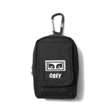 OBEY DROP OUT UTILITY SMALL BAG (BLACK)画像