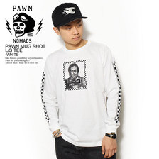 PAWN MUG SHOT L/S TEE -WHITE- 92501画像