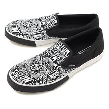 VISION STREET WEAR CANVAS SLIP-ON ELCID VSW-8151画像