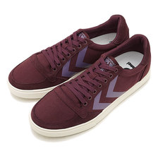 hummel SLIMMER STADIL HERRINGBONE LOW EGGPLANT HM65142-4148画像