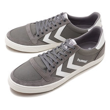 hummel SLIMMER STADIL CANVAS LOW FROST GREY HM63112K-2094画像