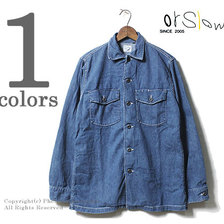 orslow ミリタリーデニムシャツ 03-8045-84画像