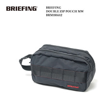 BRIEFING DOUBLE ZIP POUCH MW BRM181612画像