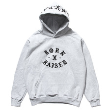 BORN X RAISED FRONT STREET HOODY画像