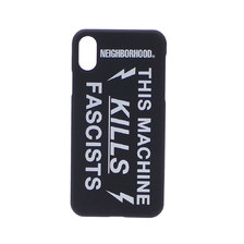 NEIGHBORHOOD FASCISTS/P-IPHONE CASE BLACK 181MYNH-AC01S画像