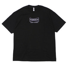 WASTED YOUTH &times; BOUNT YHUNTER ROSE PRINT TEE BLACK画像