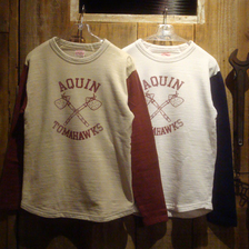 Cushman MINI PILE SWEAT TEE &ldquo;TOMAHAWKS&rdquo; 26452画像