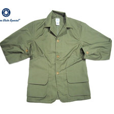POST OVERALLS #2136 MEDIUM WEIGHT POPLIN DEE HUNTER2 JACKET olive画像