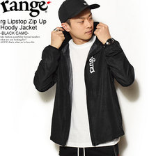 range rg Lipstop Zip Up Hoody Jacket -BLACK CAMO- RG18SP-JK01画像