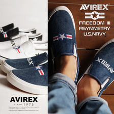 AVIREX FREEDOM 3 ASYMMETRY U.S.NAVY 2531813527画像