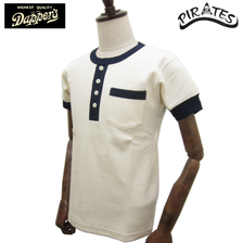 DAPPER'S Henley Neck Short Sleeve Mesh Tee Shirts LOT1235画像