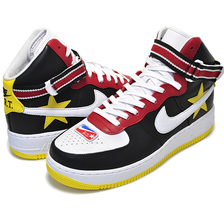 NIKE LAB AIR FORCE 1 HI / RT gym red/opti yellow-black AQ3366-600画像
