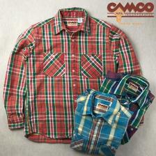 CAMCO ウォッシュド ビンテージ ネルシャツ画像