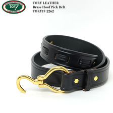 Tory Leather Brass Hoof Pick Belt画像