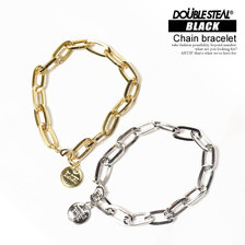 DOUBLE STEAL BLACK Chain Bracelet 481-90201画像