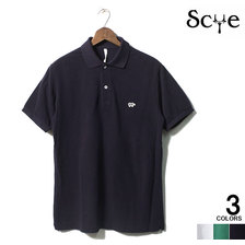 SCYE BASICS 40/1KANOKO COTTON PIQUE POLO SHIRT 5120-21710画像
