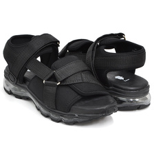 Tomo & Co &times; Name. AIR SOLE SANDAL BLACK / BLACK SOLE画像