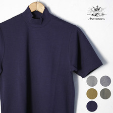 ANATOMICA MOCK NECK TEE SHORTSLEEVE画像