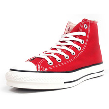 CONVERSE CANVAS ALL STAR J HI "made in JAPAN" "LIMITED EDITION" RED/NAT 32067962画像