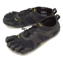 vibram FiveFingers V-ALPHA Black 18M7101画像