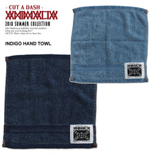 ANIMALIA INDIGO HAND TOWEL AN18U-AC16画像