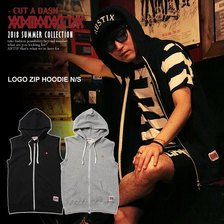 ANIMALIA LOGO ZIP HOODIE N/S AN18U-SW01画像