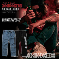 ANIMALIA CLIMBER'S CROPPED DENIM PANTS-LOGO AN18U-PT02画像