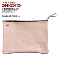 ANIMALIA GOAT SKIN POUCH-L AN18U-AC15画像