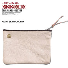 ANIMALIA GOAT SKIN POUCH-M AN18U-AC14画像