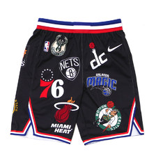 NIKE &times; Supreme NBA Teams Authentic Short BLACK画像