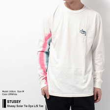 STUSSY Stussy Solar Tie Dye L/S Tee 1994217画像