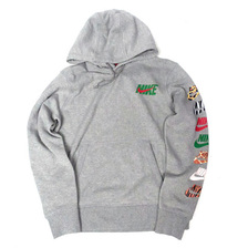 NIKE ANIMAL FLEECE PO HOODIE "ANIMAL PACK 2.0" "LIMITED EDITION for NONFUTURE" GRY/ANIMAL AV6197-063画像