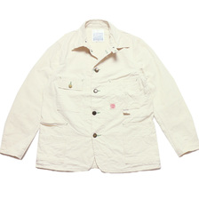 HEAD LIGHT 9oz. OFF TWILL WORK COAT HD14121画像