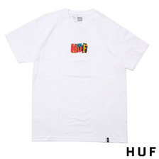 HUF OUR HEROES S/S TEE WHITE画像