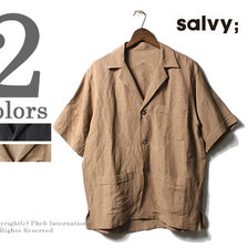 salvy; L/R POPLIN LEISURE SHIRT SV05-59M18A画像