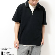 STUSSY Lion Zip S/S Polo 1140064画像