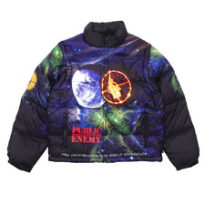Supreme × UNDERCOVER × Public Enemy Puffy Jacket画像
