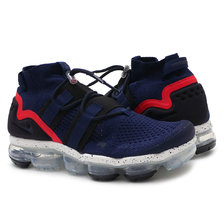 NIKE AIR VAPORMAX FK UTILITY COLLEGE NAVY/BLACK-HABANERO RED AH6834-406画像