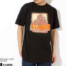 X-LARGE Stencil S/S Tee M18A1102画像