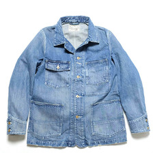 BURGUS PLUS 14.25oz Denim Cover All Used Wash 72000-07画像