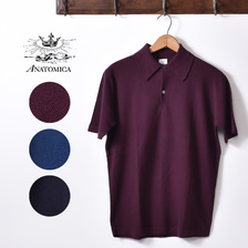 ANATOMICA KNIT POLO画像